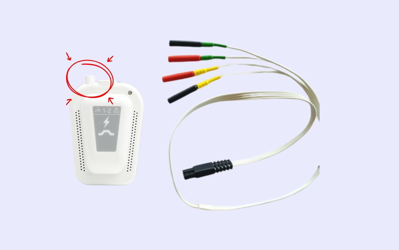 CABLE DE SORTIE stim/bio (avec colonne)