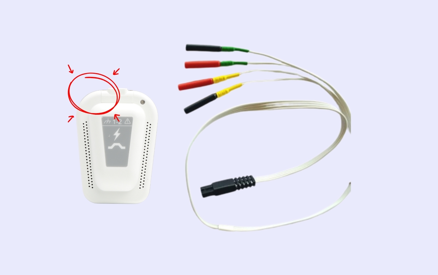 CABLE DE SORTIE stim/bio (sans colonne)